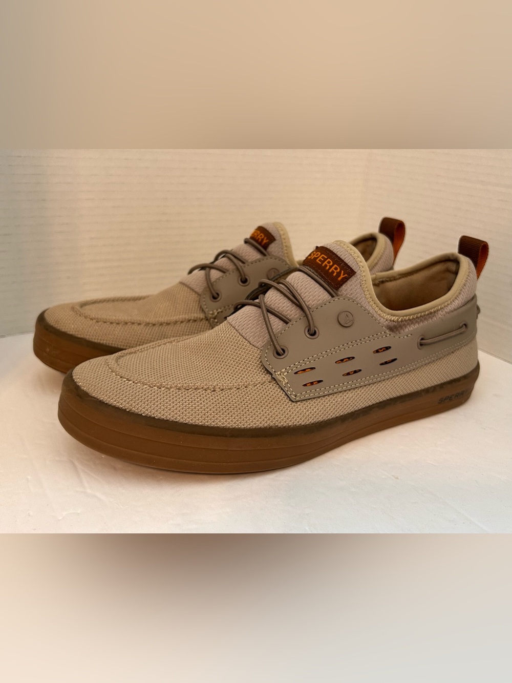 Sperry Men's SeaCycled Fairlead Boat Slip-On Shoes Size 10